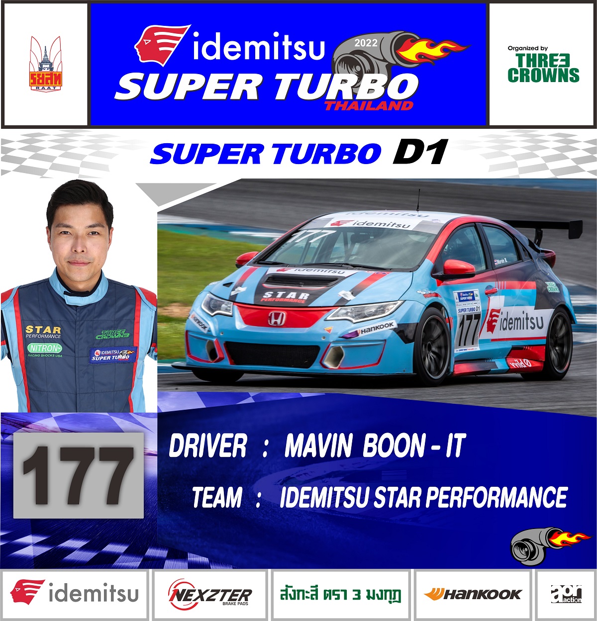 Driver 2022 superturbo division 1 Super turbo thailand